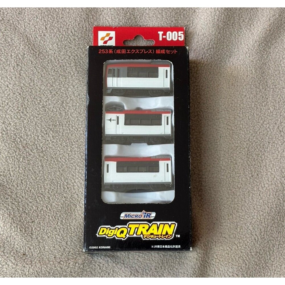 Konami Micro IR DigiQ Train T-005 Set of 4 Red 253 Series Narita Express